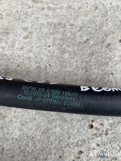 Патрубки webasto бмв х5 е53 м57