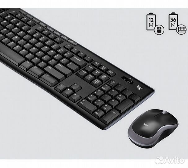 Беспроводной комплект Logitech MK270 клавиатура+мы