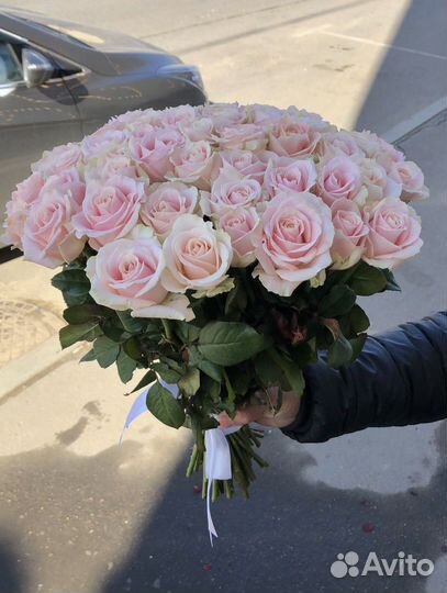 Пионы 101 Роза