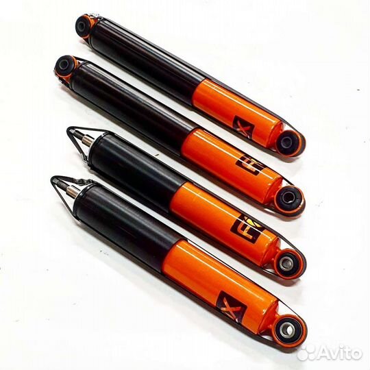 Амортизаторы 21214 Шеви Нива Урбан лифт + 50 мм