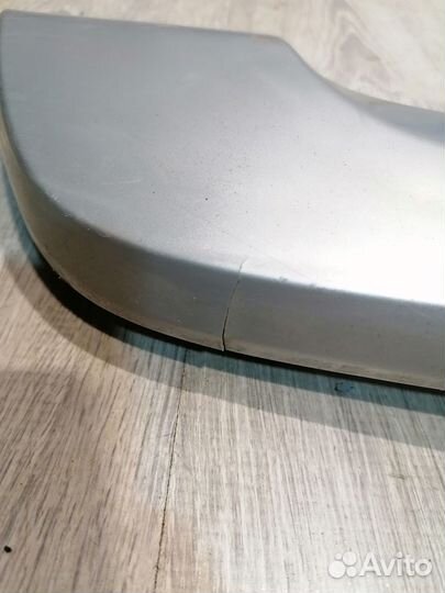 Спойлер бампера накладка Renault sandero stepway 2