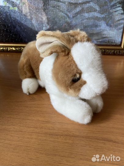 Игрушка заяц мягкий