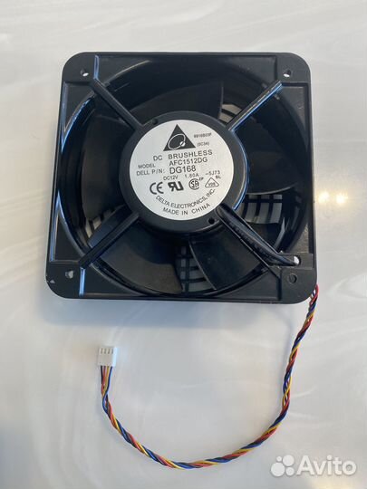 Cерверный вентилятор delta AFC1512DG 150 мм