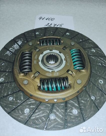 Диск сцепления Акцент Рио Гетц 41100-22715
