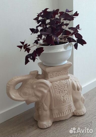 Слон интерьерный. напольный. Подставка под кашпо