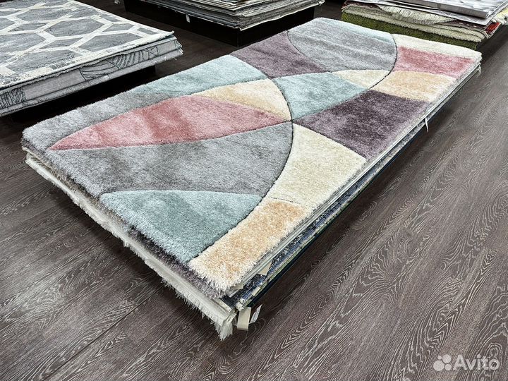 Ковер новый 1.6х3 Shaggy California