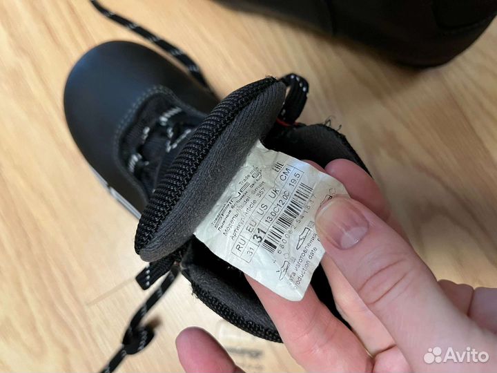 Беговые лыжи Tisa 130 полный комплект