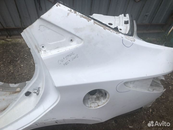 Заднее левое крыло Hyundai Solaris