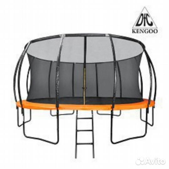 Батут DFC trampoline kengoo С сеткой 16FT-TR-E-BAS
