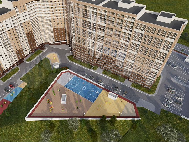 Квартира-студия, 24,5 м², 7/20 эт.