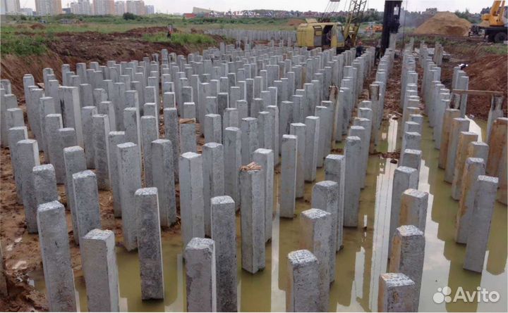 Железобетонные сваи