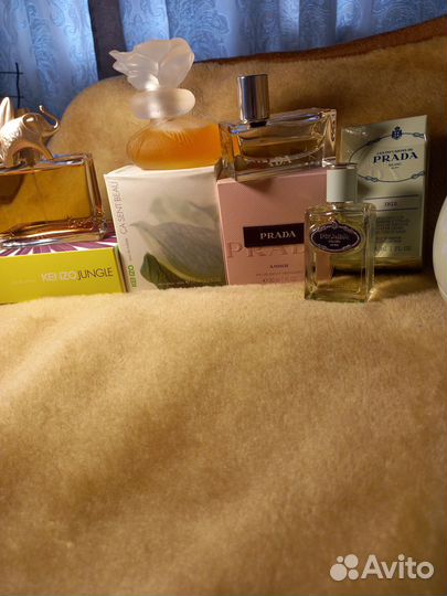 Парфюмерия женская, б/у