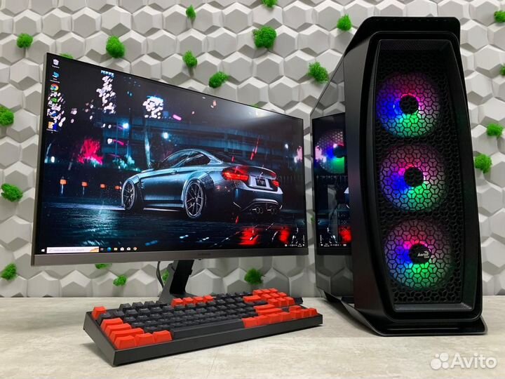 Игровой пк ryzen5 3500X GTX 1070 8GB