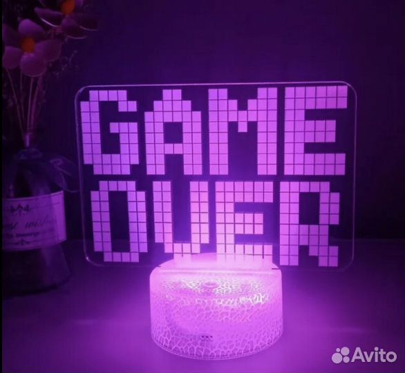 3d светильник