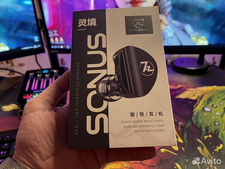 Наушники для прослушивания музыки Sonus/2 драйвера