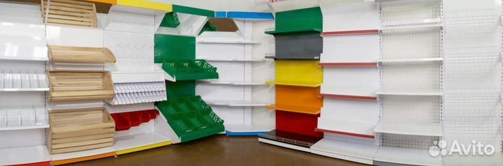 Стеллажи Водолей/Нордика, крючки и навеска