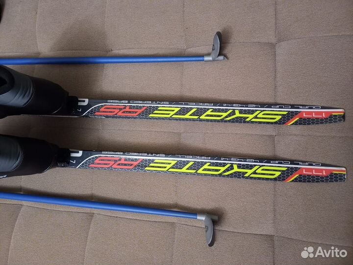 Лыжи коньковые sable 3D skate RS 177, палки бот.41