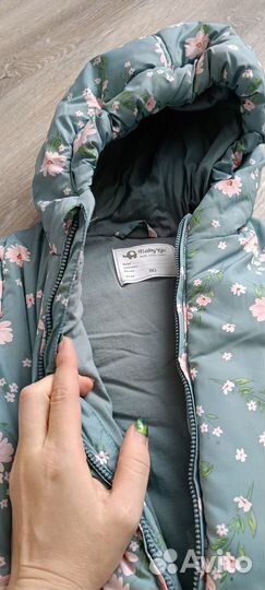 Демисезонный комбинезон на девочку 80