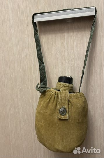 Поясная фляга военная
