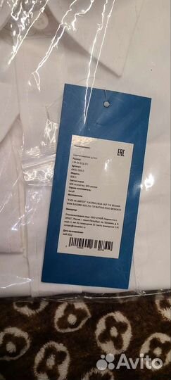 Рубашка белая детская