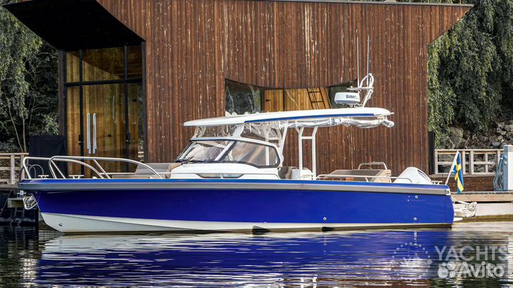 Шведский катер Nimbus T9, 2020 года