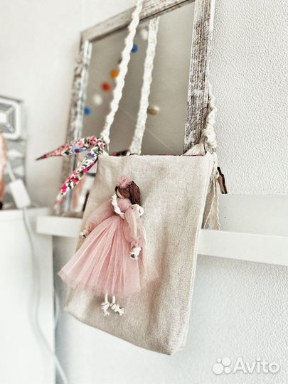 Сумка в стиле бохо с феей