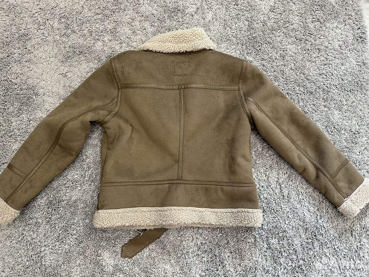 Дубленка zara 46