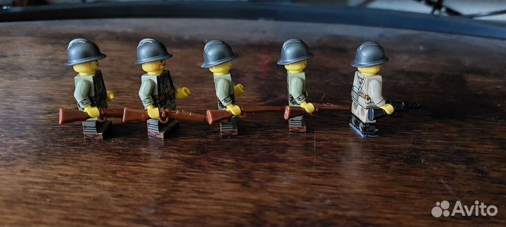 Lego французские солдаты