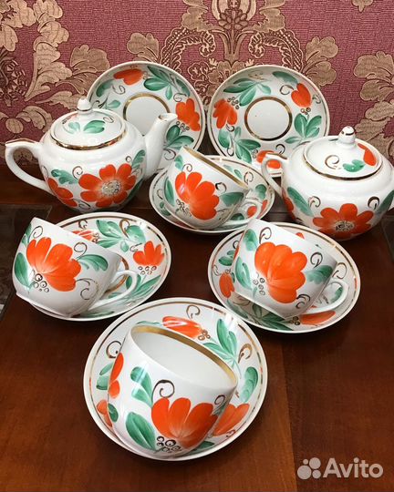 Предметы сервиза Вербилки