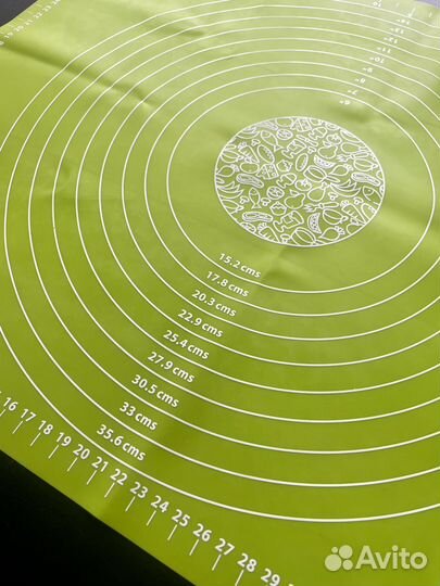 Комплект коврик для теста и акриловая скалка