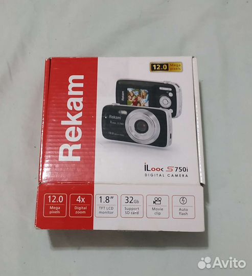 Цифровой фотоаппарат Rekam с флэшкой 16 Gb