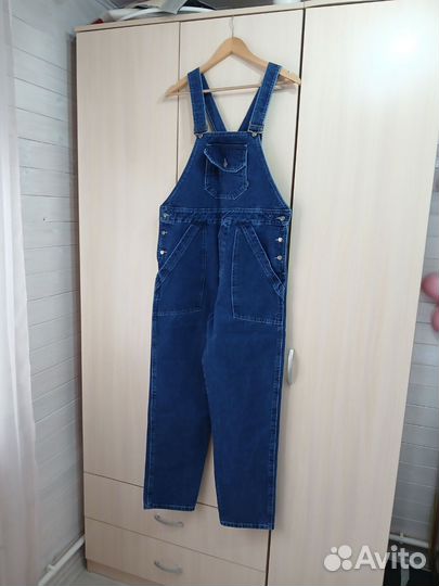 Джинсовый комбинезон женский 48-50