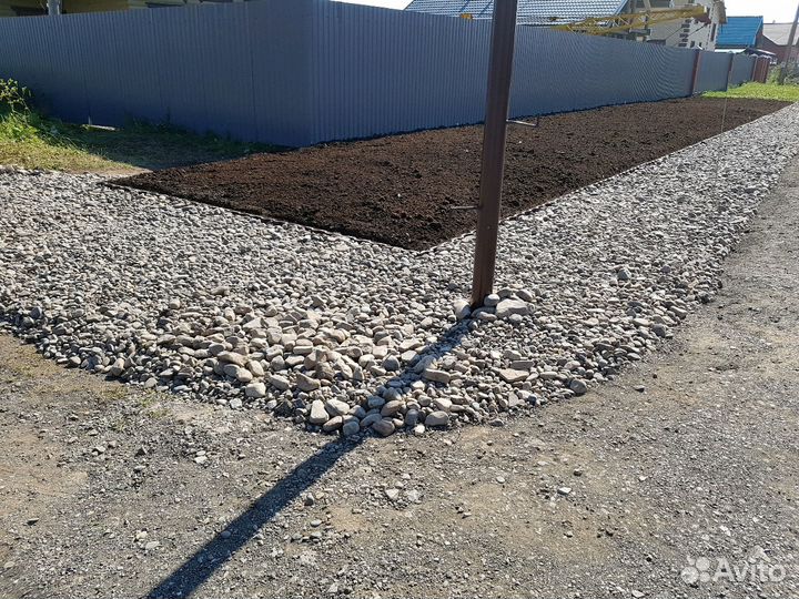 Дренаж, газон, озеленение, благоустройство