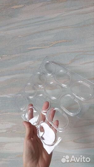 Штора для ванной тканевая с кольцами бу