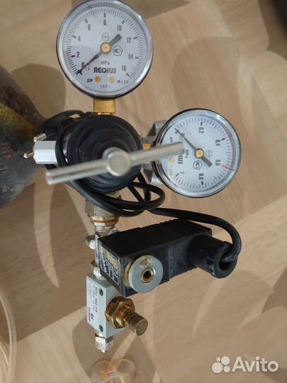 CO2 установка для аквариума camozzi