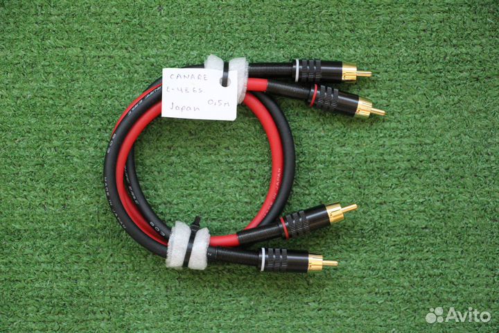2RCA Canare 0.5м и 1м, Japan