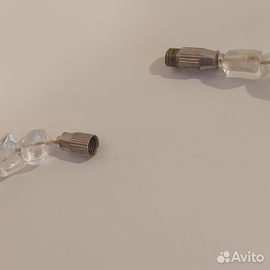 Бусы прозрачные