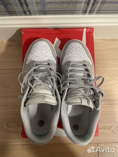 Nike Dunk Low grey fog оригинал