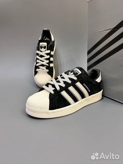 Кеды Adidas Superstar Rabbit Hole Black/White