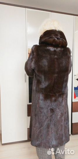 Шуба норковая 46 48 бу