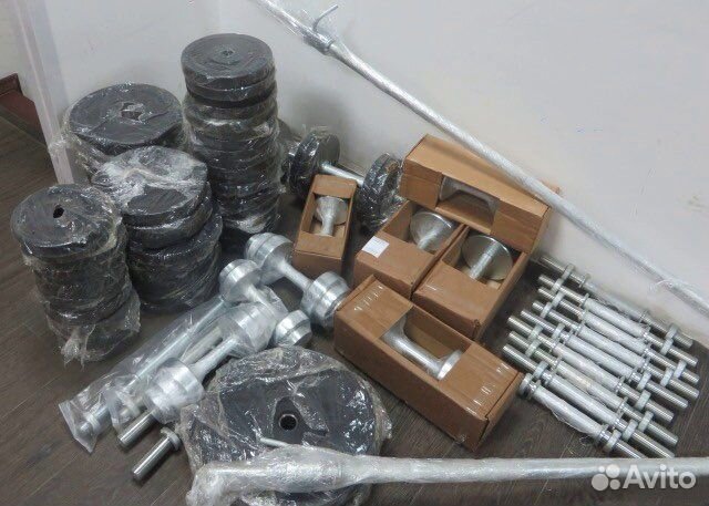 Гантели / штанги разборные