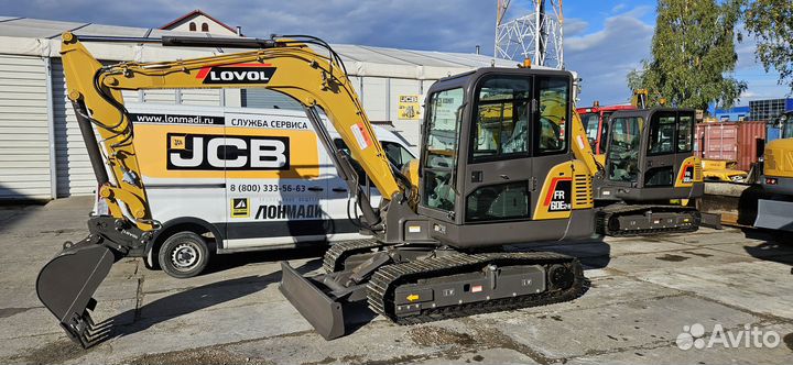 Гусеничный экскаватор Lovol FR60E2-H, 2023