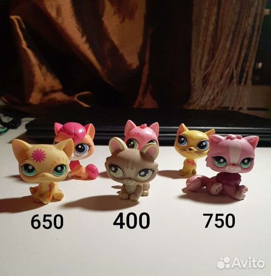 Littlest Pet Shop кошки, собаки Hasbro