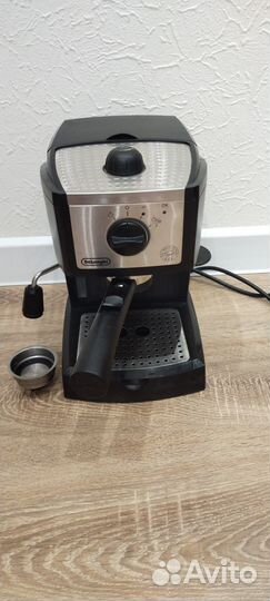Кофеварка рожковая delonghi ec155 espresso