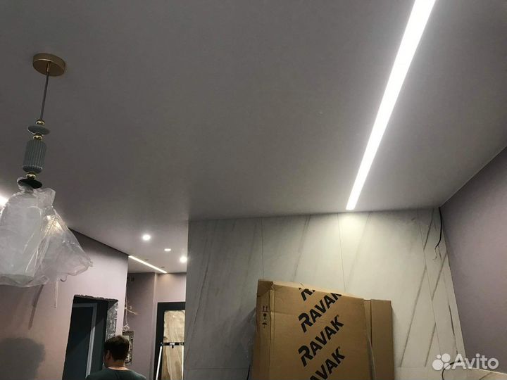 Натяжные потолки