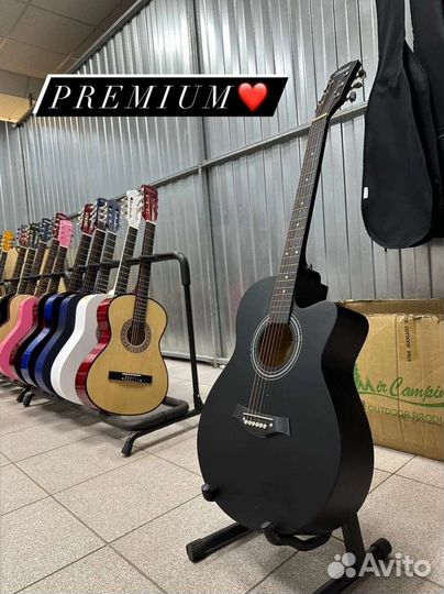 Акустическая гитара новая