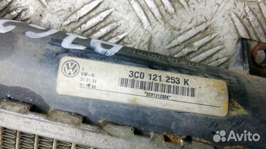 Радиатор системы охлаждения volkswagen passat B6