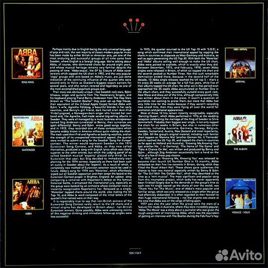 Виниловая пластинка Abba, Gold (Back To Black)