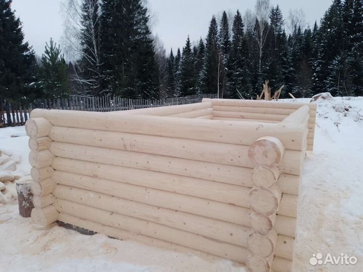 Изготовление срубов