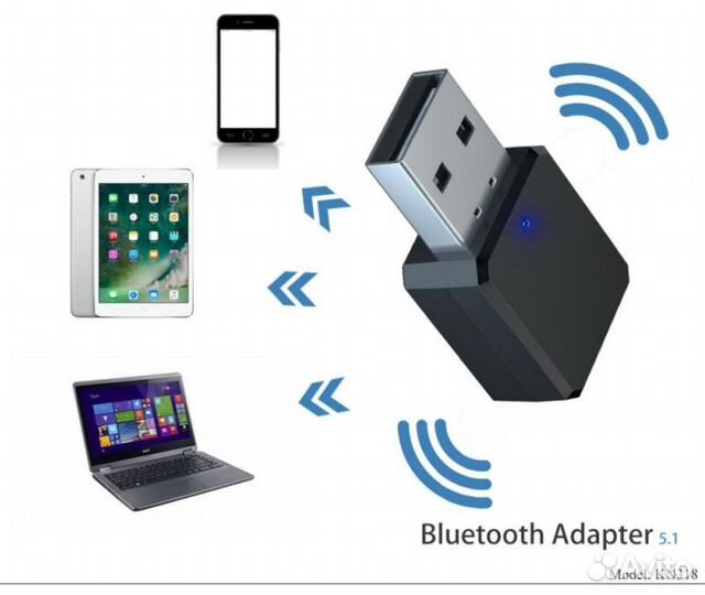Bluetooth Aux USB адаптер KN318
